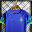 Conjunto Infantil Brasil 2022/23 - Away Torcedor PRO