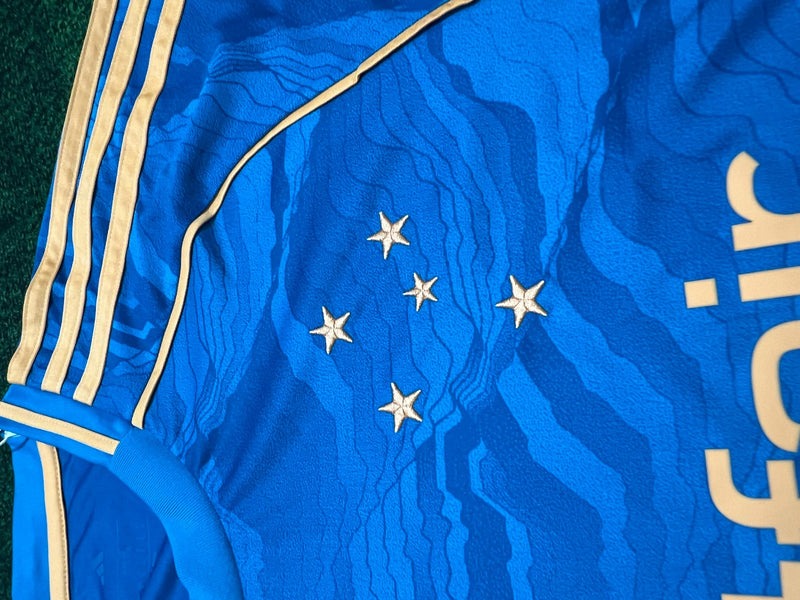 Camisa Cruzeiro III 2025/26 Azul - Modelo Torcedor