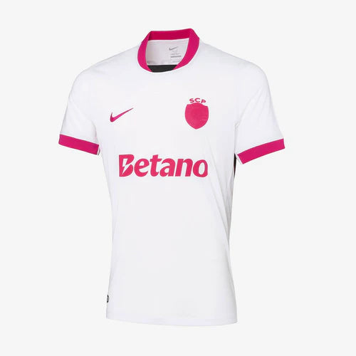 Camisa Sporting Outubro Rosa 25/26 Rosa - LANÇAMENTO [pré venda: 11 a 22 dias úteis]  - Modelo Torcedor