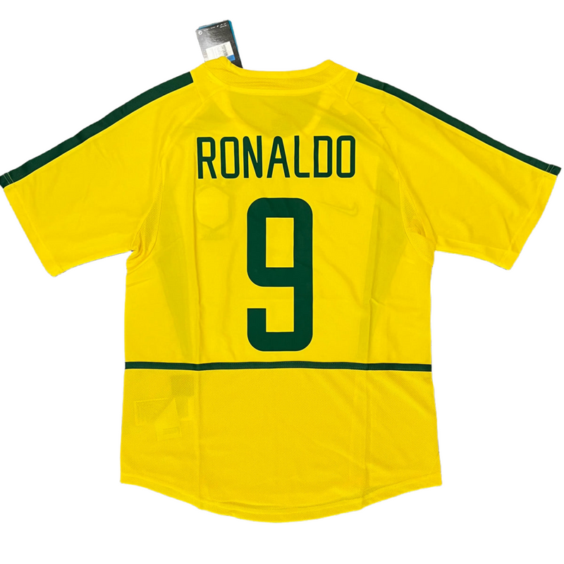 Camisa Retrô Seleção Brasil 2002/02 Home