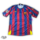 Camisa Retrô Barcelona I 2005/06 Grená - Modelo Retrô