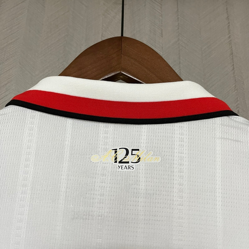 Camisa Milan ll 2024/25 Branca - Modelo Torcedor