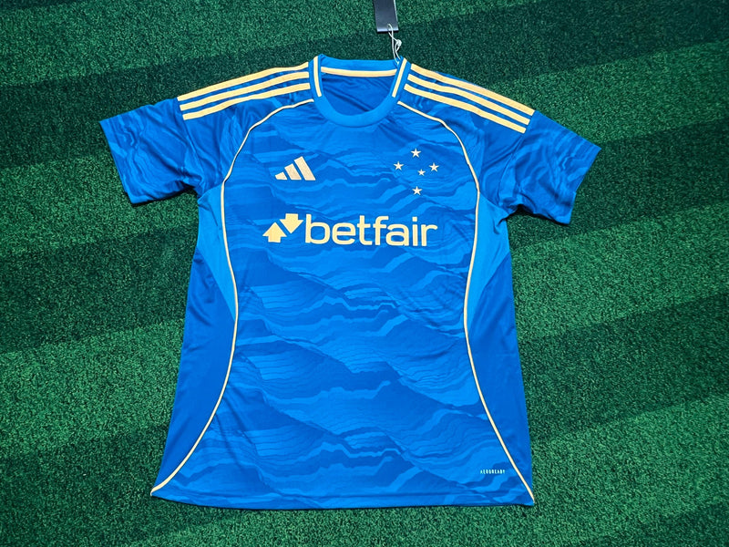 Camisa Cruzeiro III 2025/26 Azul - Modelo Torcedor