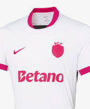 Camisa Sporting Outubro Rosa 25/26 Rosa - LANÇAMENTO [pré venda: 11 a 22 dias úteis]  - Modelo Torcedor