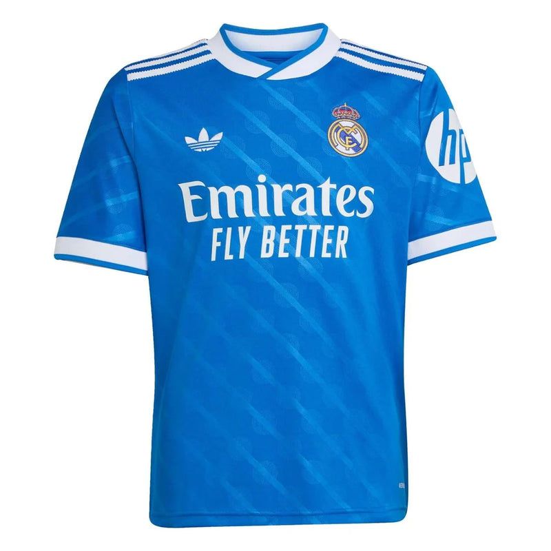 Camisa Real Madrid III 25/26  Azul - Modelo Torcedor