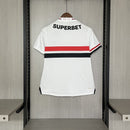 Camisa São Paulo 25/26 Torcedor Feminina Branca - Modelo Torcedor