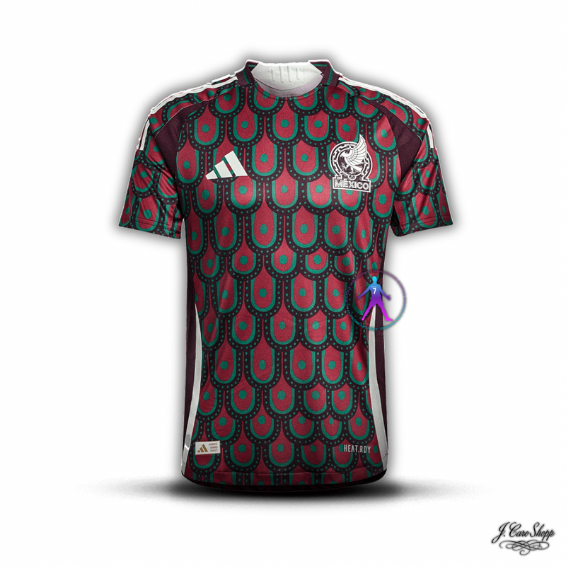 Camisa Seleção do México I 24/25 Vinho - Modelo Torcedor