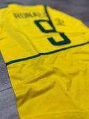 Camisa Seleção Brasil I 2002 Amarela - Modelo Retrô