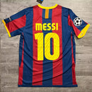 Camisa Retrô Barcelona I 2010/11 Grená - Modelo Retrô