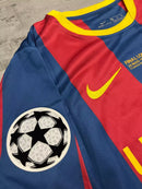 Camisa Retrô Barcelona I 2010/11 Grená - Modelo Retrô