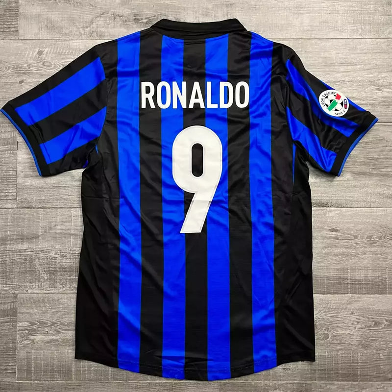 Camisa Retrô Inter de Milão I 1998/99 Listrada - Modelo Retrô
