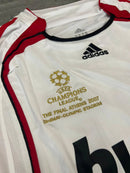 Camisa Milan Manga longa ll 2006/07 Branca - Modelo Retrô