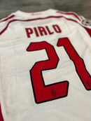 Camisa Milan Manga longa ll 2006/07 Branca - Modelo Retrô