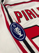 Camisa Milan Manga longa ll 2006/07 Branca - Modelo Retrô