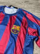 Camisa Retrô Barcelona I 2005/06 Grená - Modelo Retrô