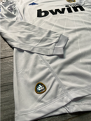 Camisa Retrô Real Madrid Manga Longa I 2010/11 Branca - Modelo Retrô