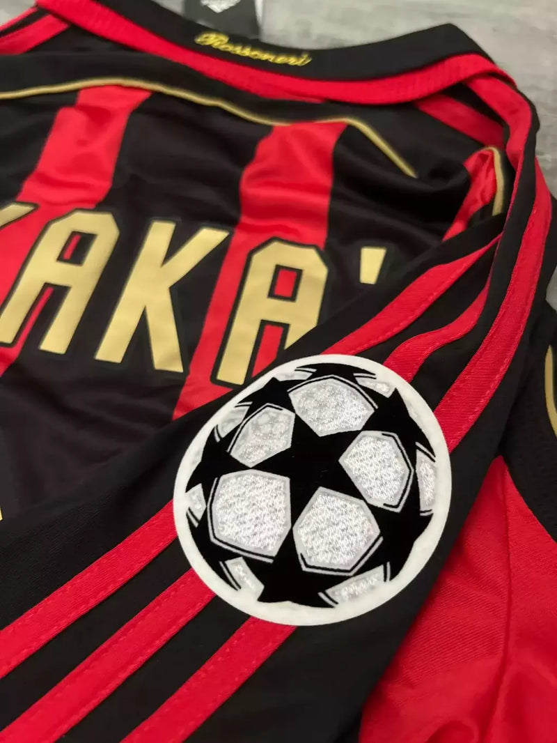 Camisa Milan Manga Longa I 2006/07 Listrada - Modelo Retrô