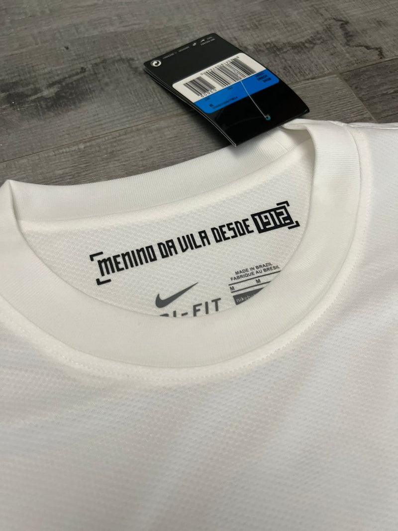 Camisa Santos 2011/12 Branca Masculina - Modelo Retrô