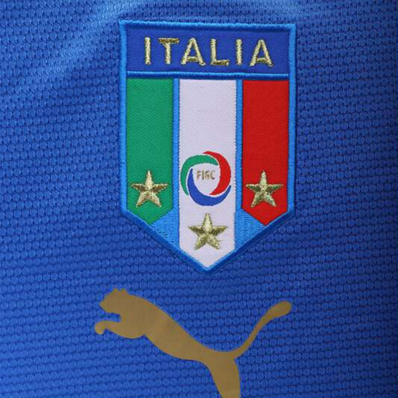 Camisa Seleção da Itália 2006 Masculina Azul - Modelo Retrô