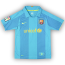 Camisa Barcelona II 2007/08 Azul - Modelo Retrô