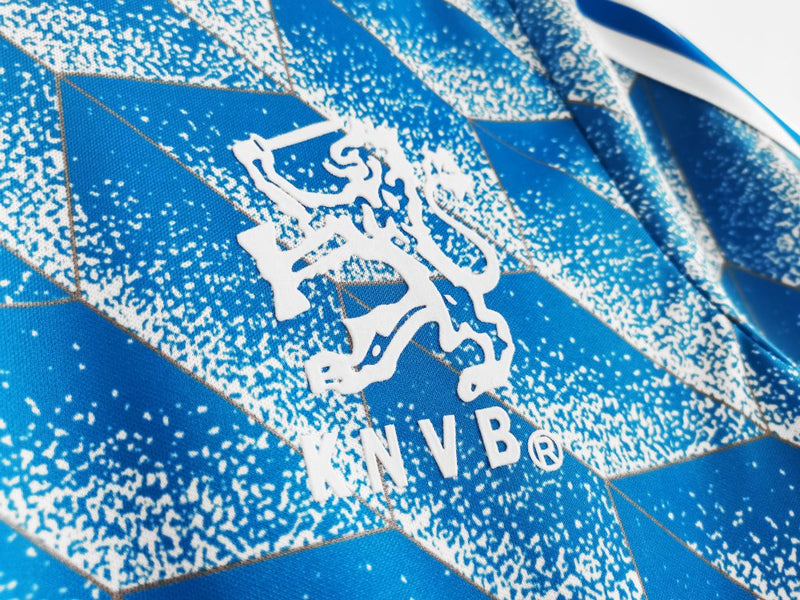 Camisa Netherlands 1988 Azul - Modelo Retrô