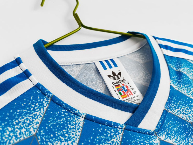 Camisa Netherlands 1988 Azul - Modelo Retrô