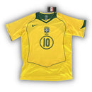 Camisa Seleção Brasil I 2004/06 Amarela - Modelo Retrô