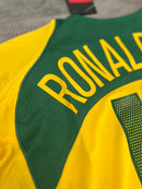 Camisa Seleção Brasil I 2004/06 Amarela - Modelo Retrô