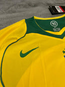 Camisa Seleção Brasil I 2004/06 Amarela - Modelo Retrô