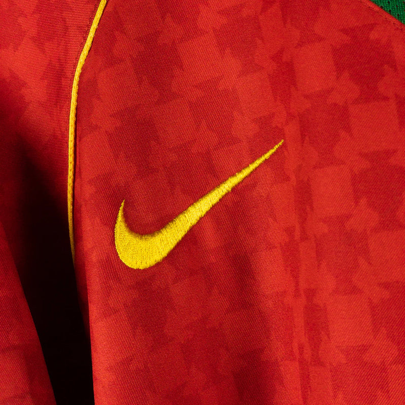 Camisa Seleção Portugal 2004 Vermelha - Modelo Retrô