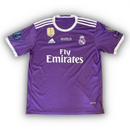 Camisa Real Madrid Roxa 2016/17 Masculina  - Modelo Retrô