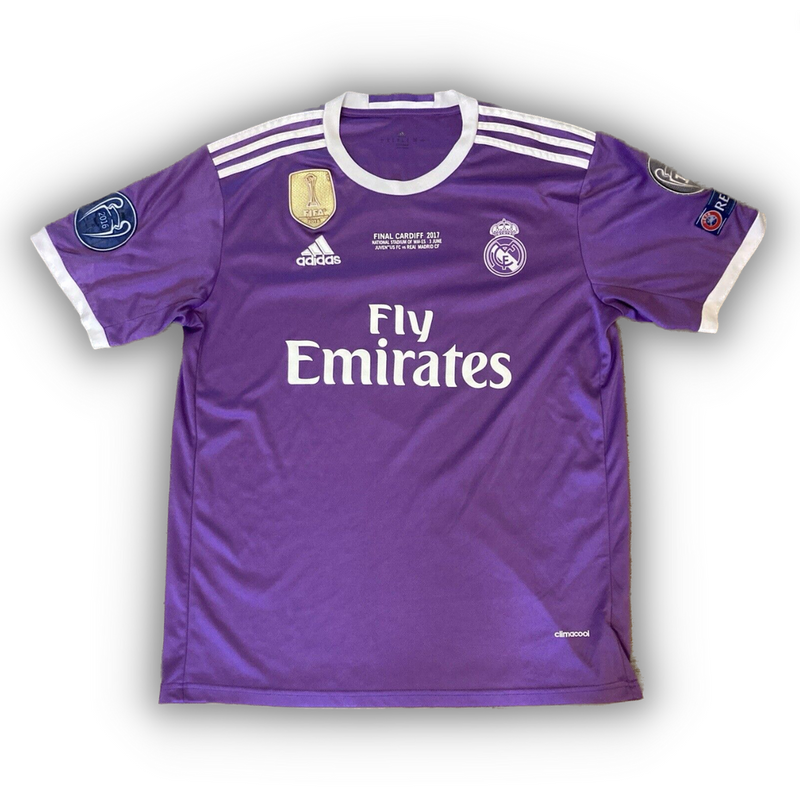 Camisa Real Madrid Roxa 2016/17 Masculina  - Modelo Retrô