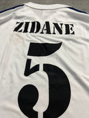 Camisa Real Madrid Manga Longa I 2001/02 Branca - Modelo Retrô