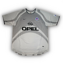 Camisa PSG 2001/02 Cinza - Modelo Retrô