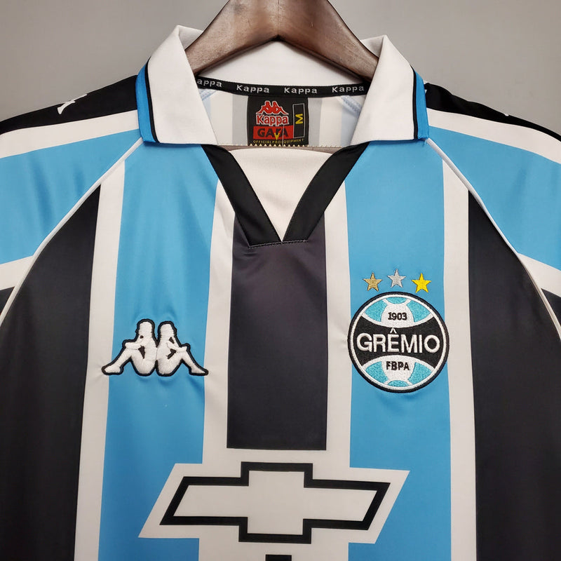 Camisa Grêmio 2000 Azul - Modelo Retrô