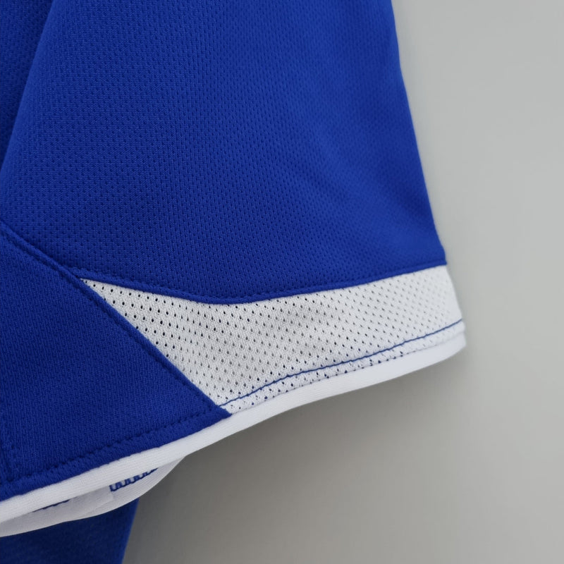 Camisa Seleção Brasil I 2004/06 Azul - Modelo Retrô