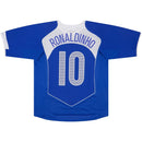 Camisa Seleção Brasil I 2004/06 Azul - Modelo Retrô