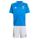 Conjunto Infantil Italia 2024/25 Azul - Modelo Torcedor