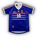 Camisa Seleção França 1998 Azul Escuro - Modelo Retrô