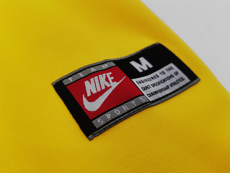 Camisa da Seleção Brasileira l 1998 Reedição Amarela - Modelo Retrô