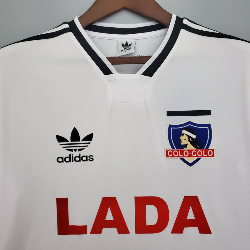 Camisa Colo Colo 1991 Branca - Modelo Retrô