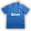 Camisa Napoli 1986/87 Azul - Modelo Retrô