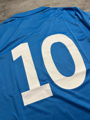Camisa Napoli 1986/87 Azul - Modelo Retrô