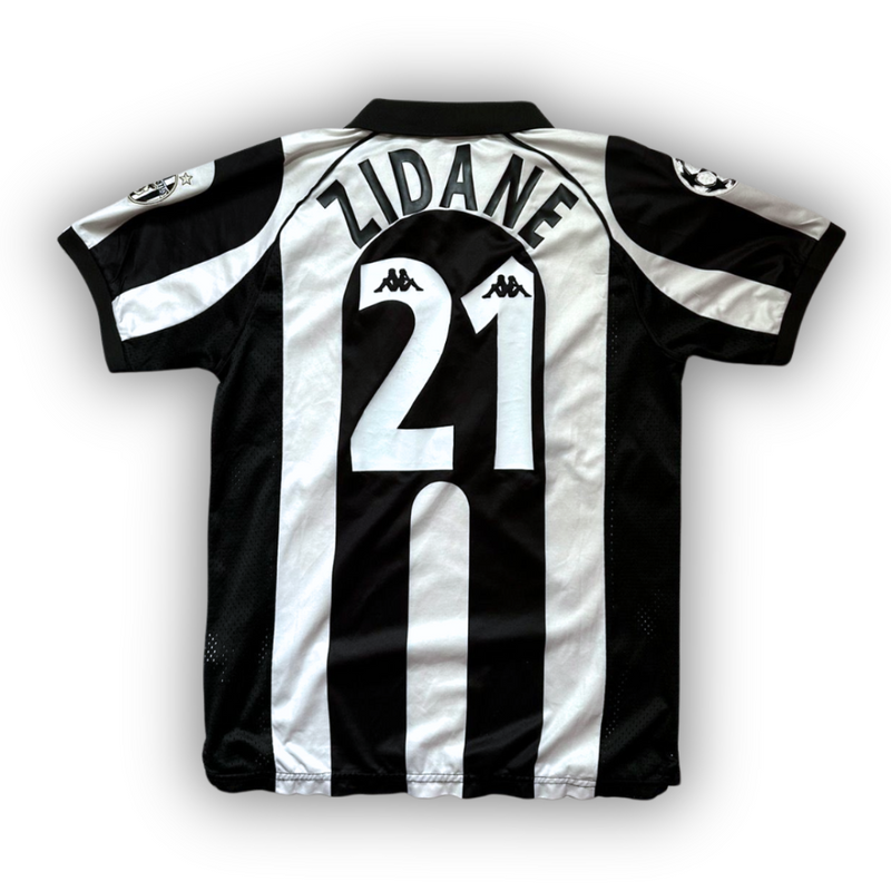 Camisa Juventus 1997/98  Preta e Branca - Modelo Retrô