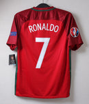 Camisa Seleção Portugal 2016 Vermelho - Modelo Retrô