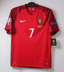 Camisa Seleção Portugal 2016 Vermelho - Modelo Retrô