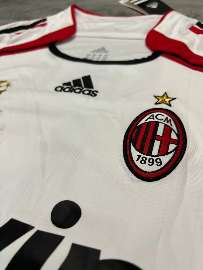 Camisa Milan 2006/07 Branca - Modelo Retrô