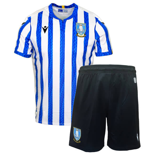 Conjunto Infantil Sheffield Wednesday  2024/25 Amarelo - Modelo Torcedor