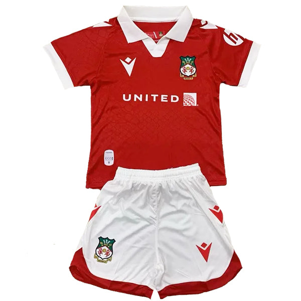 Conjunto Infantil West Bromwich Albion 2024/25 Vermelho - Modelo Torcedor