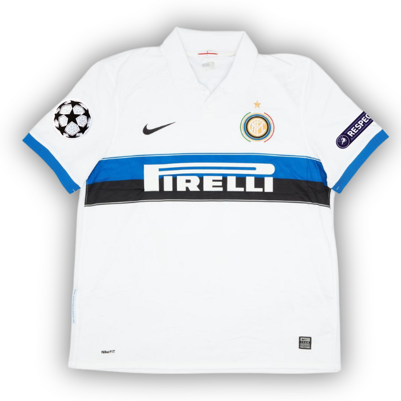 Camisa Inter de Milão II 2009/2010 - Masculina - Branca
 - Modelo Retrô